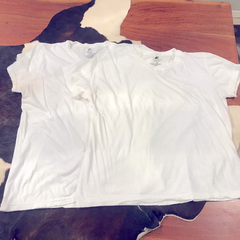 2pk white under shirts